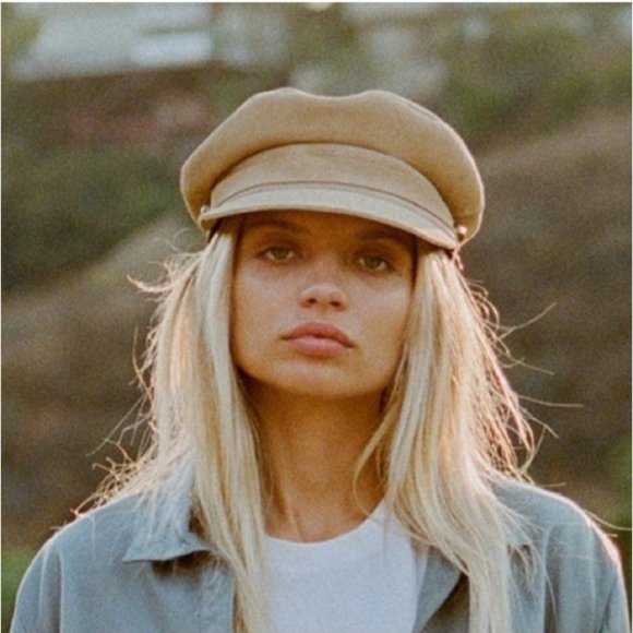 Lack of Color LOLA Suede Cap Hat Taupe M LAST ONE! - Picture 1 of 14